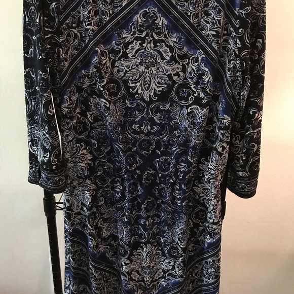 White House Black Market blue dress - Picture 8 of 8